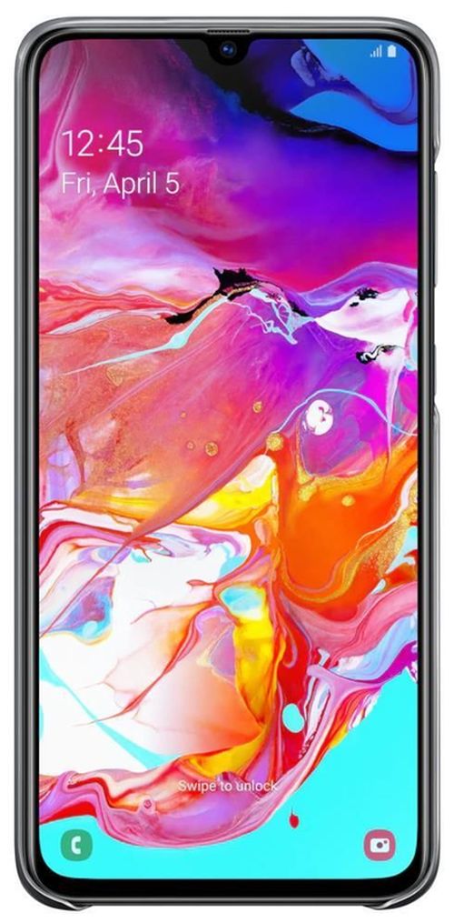 cumpără Husă pentru smartphone Samsung EF-AA705 Gradation Cover A70 Black în Chișinău 