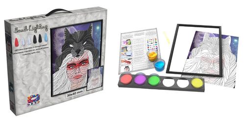 cumpără Set de creație Richi 70077 Tablou in set cu plastilina usoara în Chișinău 