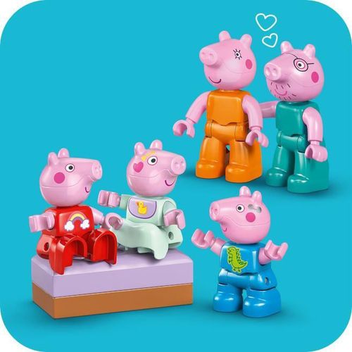 cumpără Set de construcție Lego 10467 Duplo: Casa familiei Peppei în Chișinău 