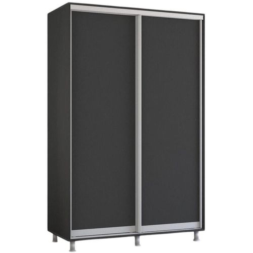 cumpără Dulap Mobildor-Lux Aron cu uși glisante (130x60x220H cm) Anthracite în Chișinău 