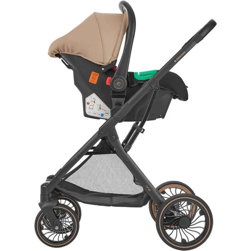 купить Детская коляска Kikka Boo One Beige, transformabil 3in1 (3800171213813) в Кишинёве 