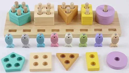 cumpără Puzzle ToyMall 6236 Jucaria logica din lemn în Chișinău 