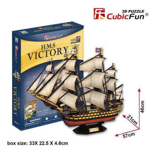 купить Конструктор Cubik Fun T4019h 3D Puzzle HMS Victory в Кишинёве 