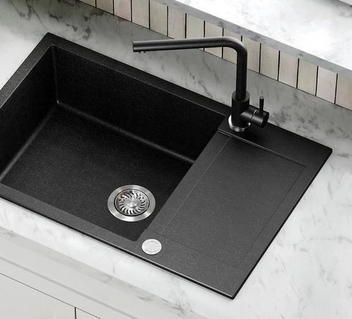 купить Смеситель кухонный Helika-AquaSanita 5553E2-601 FORTE ECO2 Black metallic в Кишинёве 