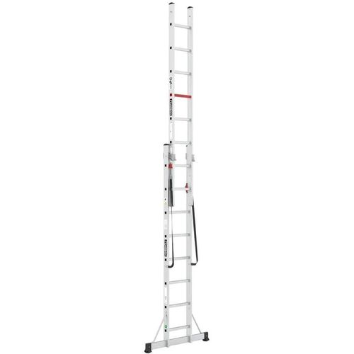 купить Лестница Cagsan TSA5 двухсекционная, 2x8 ст, H=4.12m, макс.нагрузка150kg в Кишинёве 