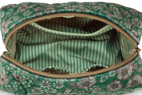купить Несессер/косметичка Pip Studio 51.274.280 Coco Cosmetic Bag Medium Quilted Daisy Dreams Green 21.5x10x10.5cm в Кишинёве 