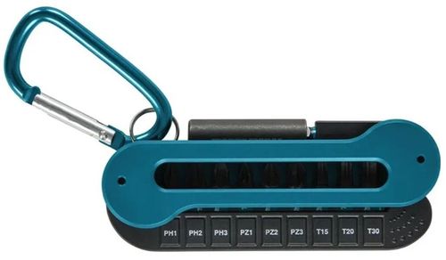 купить Набор головок, бит, насадок Makita E-12005 Set 10 biti impact black 1/4 cutie plast в Кишинёве 