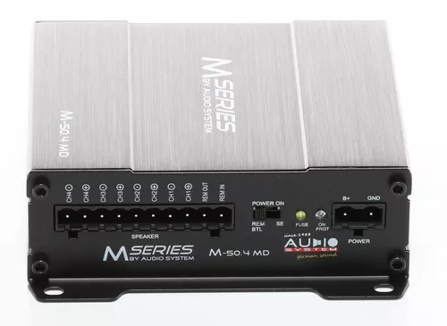 купить Авто-усилитель Audio System M-500.4md M-Series 4 Channel Digital Amplifer в Кишинёве 
