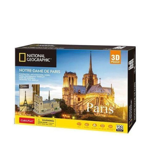 купить Конструктор Cubik Fun DS0986h 3D puzzle Notre Dame De Paris, 128 elemente в Кишинёве 