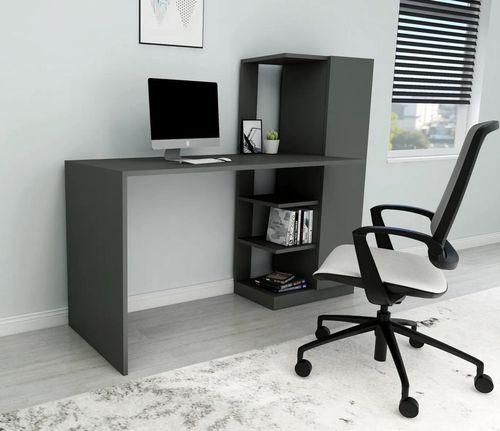 купить Офисный стол Trendy Yagiz, Antracit, 120x74x55cm в Кишинёве 