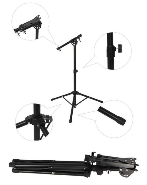 cumpără Accesoriu p/u instrumente muzicale Hebikuo Stativ pentru Pad de Antrenament Tobe YG-12 în Chișinău 