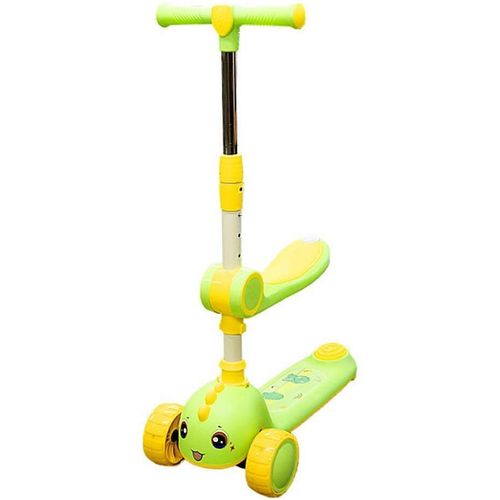 купить Самокат New World 608-1 Dino, verde, 211029 в Кишинёве 