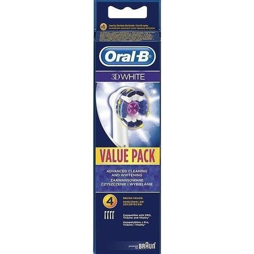 cumpără Accesoriu perie de dinți Oral-B EB18 3D White 3+1 în Chișinău 