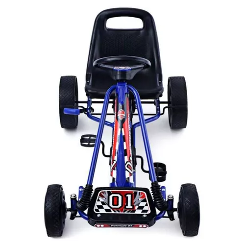 купить Транспорт для детей Golden Baby A15 masinuta cu pedale, albastra, GB2209 в Кишинёве 