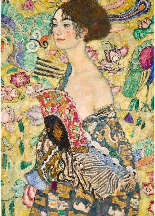 cumpără Puzzle Trefl 10925 Puzzles 1000 Art Collection: Lady with a Fan în Chișinău 