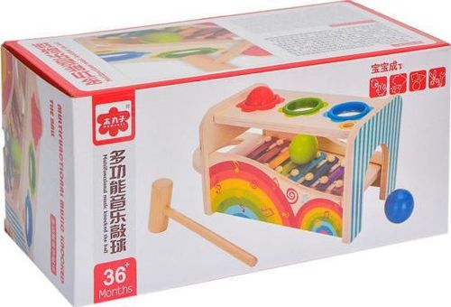 купить Игрушка miscellaneous 11172 Ciocanas din lemn cu xilofon, 126707 в Кишинёве 