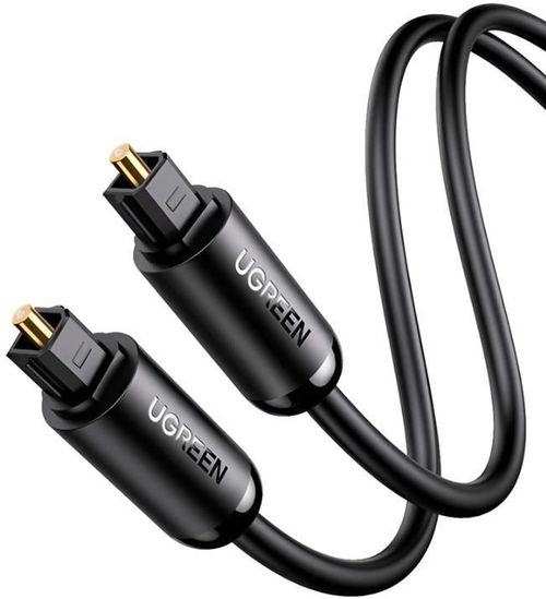 купить Кабель для AV Ugreen 70892 Toslink Optical Audio Cable 2m, AV122, Black в Кишинёве 