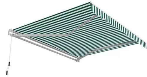 cumpără Umbră pentru grădină Hydro S 9001981, retractabila Alb-Verde, retractabila în Chișinău 