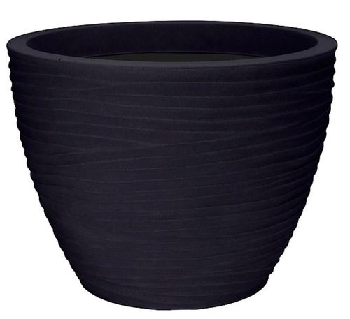 cumpără Ghiveci pentru flori ProGarden 57457 Con, D49cm, H38cm, plastic, antracit în Chișinău 