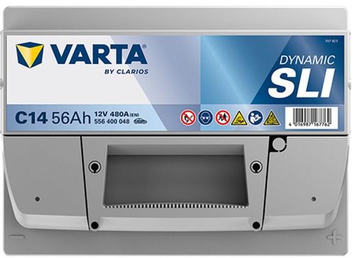 купить Автомобильный аккумулятор Varta 56AH 480A(EN) клемы 0 (242x175x190) S3 005 (556400048K262) в Кишинёве 