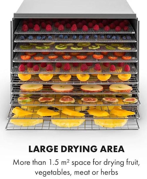 cumpără Aparat de deshidratat alimente Klarstein Fruit Jerky Steel 10 Inox în Chișinău 