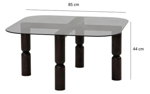 cumpără Măsuţă cafea Trendy Kei, Antracit, Fume în Chișinău 