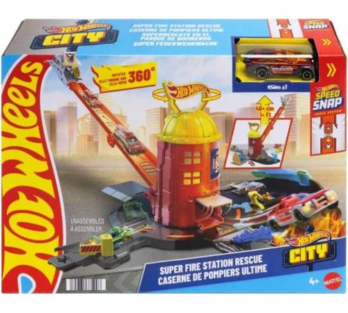 cumpără Mașină Hot Wheels JHL95 Stație de pompieri și salvare în Chișinău 