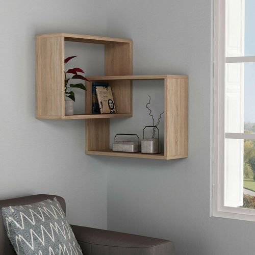 купить Полка декоративная Trendy Inel-Stejar Sonoma 68x68x60cm (GTR005372) в Кишинёве 