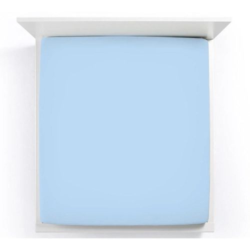 cumpără Lenjerie de pat Formesse 035-19-0522 Fitted Sheet Bella Gracia standard 180x190-200x220 Light blue în Chișinău 