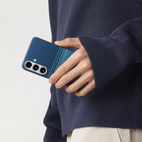 cumpără Husă pentru smartphone Pitaka Sunset Moonrise Tactile Woven for Samsung S25+ Moonrise (KS2502S) în Chișinău 