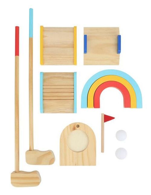 cumpără Joc activ Tooky Toy TH557 Jocul din lemn Golf, 57364 în Chișinău 