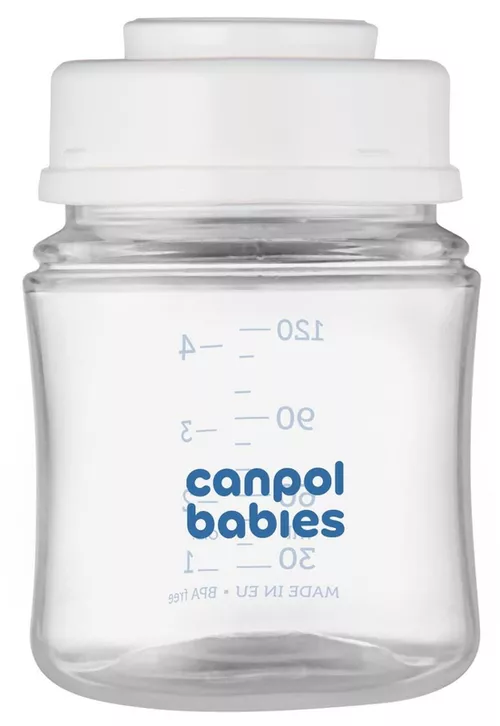 cumpără Cană cu pai Canpol 35/235 Набор бутылочек для хранения молока 3* 120 мл în Chișinău 