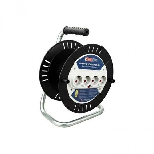 cumpără Prelungitor electric TEB Electrik 310.030.201 cu tambur, 30m, 4 prize, 3X1.5mm² 9A, protecție la suprasarcină în Chișinău 