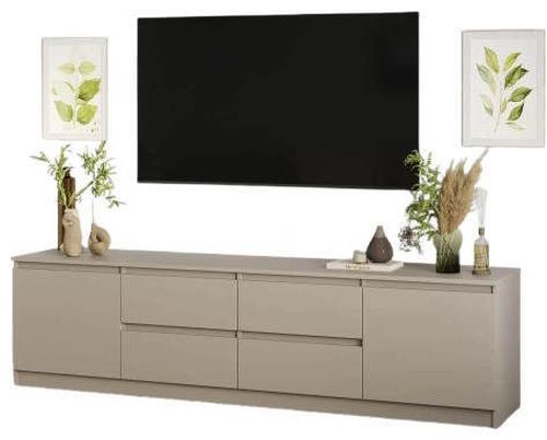 cumpără Comodă TV MebelStar NEO 4S2D 200x43x53 Cashmere (MBS-1012) în Chișinău 