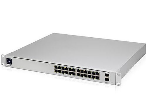 купить Коммутатор Ubiquiti UnFi Switch 24 (USW-24-POE), 24-Port 802.3at PoE Gigabit Switch with SFP, 2-ports SFP, 16 ports POE+ IEEE 802.3at/af, PoE Output 95W, 1.3" Touchscreen display, Non-Blocking Throughput: 26 Gbps, Switching:52 Gbps, Rackmountable в Кишинёве 