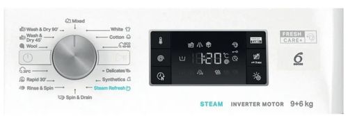 cumpără Mașină de spălat cu uscător Whirlpool FFWDB964489SVEE în Chișinău 