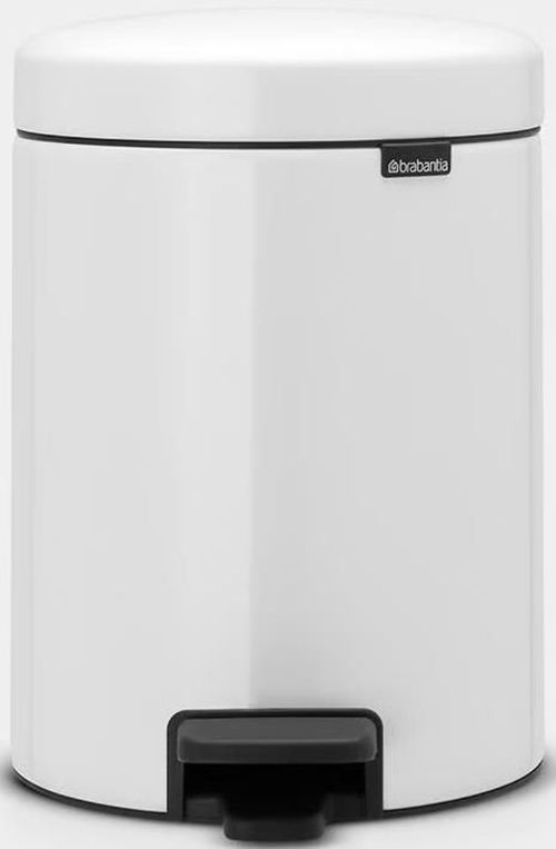купить Урна для мусора Brabantia 11 20 65 NewIcon 5L, White в Кишинёве 