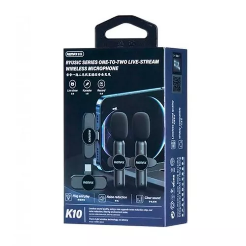 cumpără Microfon Remax Microphone K10 Type-C Black în Chișinău 