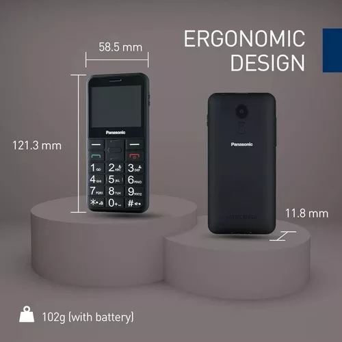 купить Телефон мобильный Panasonic KX-TU155EXBN в Кишинёве 