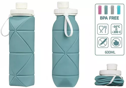 купить Бутылочка для воды miscellaneous 10548 Sticla pliabila din silicon 600 ml 136-18 в Кишинёве 