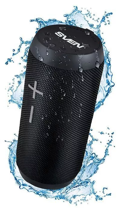 купить Колонка портативная Bluetooth Sven PS-210 Black в Кишинёве 