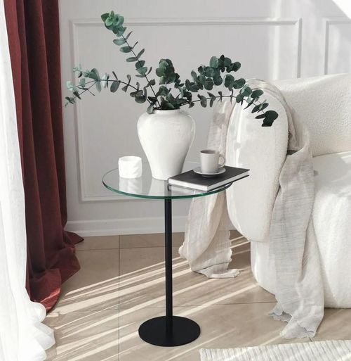 купить Журнальный столик Trendy Social, Negru 40x50x40cm в Кишинёве 