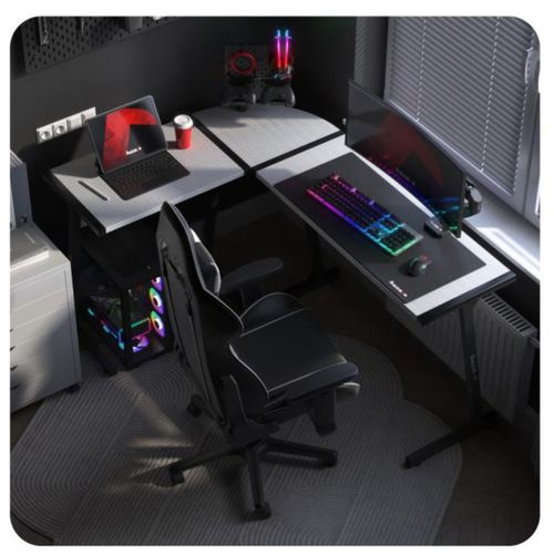 купить Стол компьютерный Huzaro Hero 6.0 White в Кишинёве 