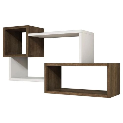 cumpără Raft decorativ Hanah Home Afro White Walnut în Chișinău 