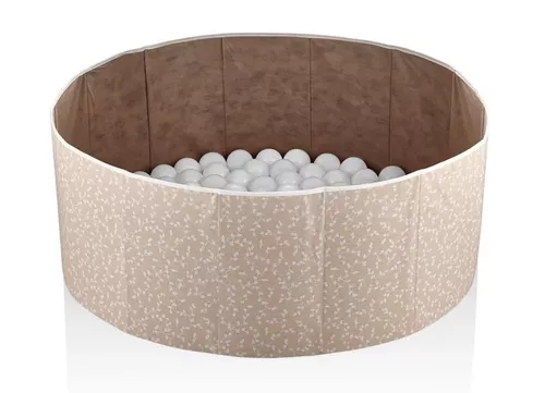 cumpără Complex de joacă pentru copii BabyJem 862 Piscina uscata cu bile Somon, 30x83 cm, 100 bile în Chișinău 