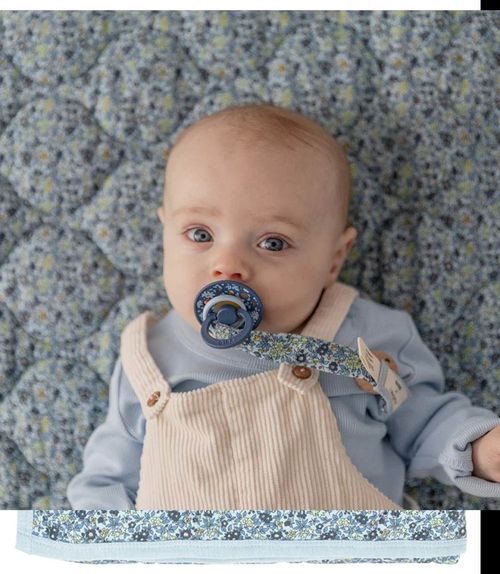 купить Комплект подушек и одеял BIBS 942612231 Одеяло Chamomile Lawn Baby Blue в Кишинёве 