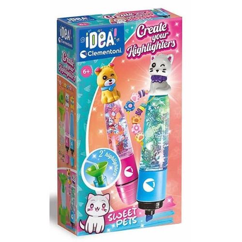 купить Набор для творчества Clementoni Creeaza-ti propriile stilouri - Animale la moda (18874) в Кишинёве 