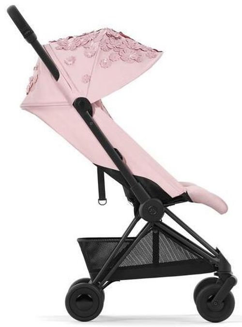 cumpără Сărucior pentru copii Cybex 522003131 Coya Matt Black FE Simply Flowers Pink în Chișinău 