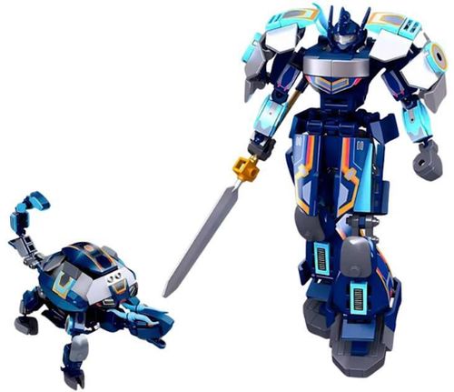 cumpără Set de construcție Sluban B1278 Robot Țestoasa neagră 2în1 (251 elem.) în Chișinău 