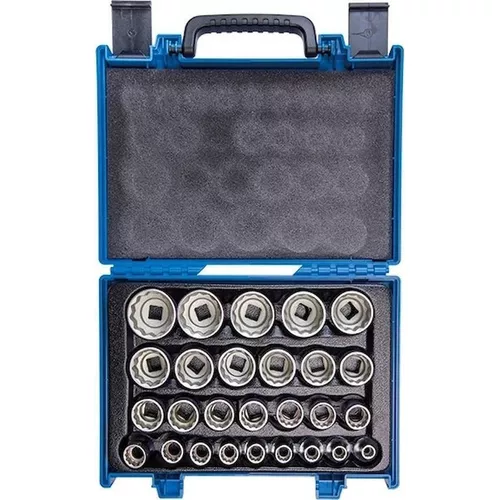 cumpără Set de tubulare, bite, duze King Tony 4057MR Set de chei tubulare, 12 puncte, 8-36 mm, 1/2", 27 buc. în Chișinău 